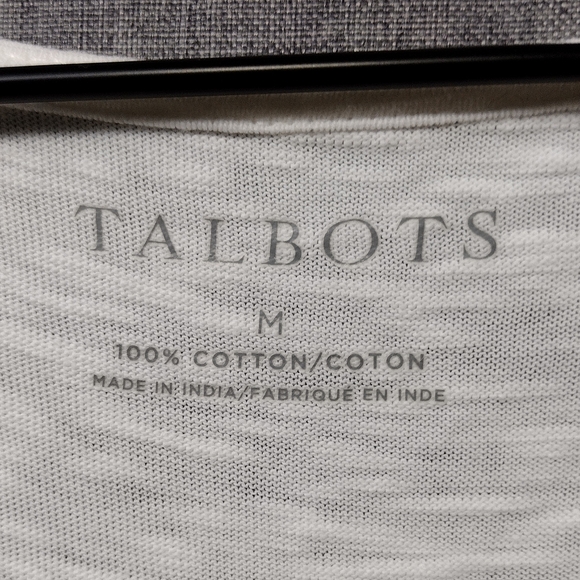NWOT Talbots Embroidered Eyelet Cottagecore Pullover Tunic Women's M White - Picture 7 of 10